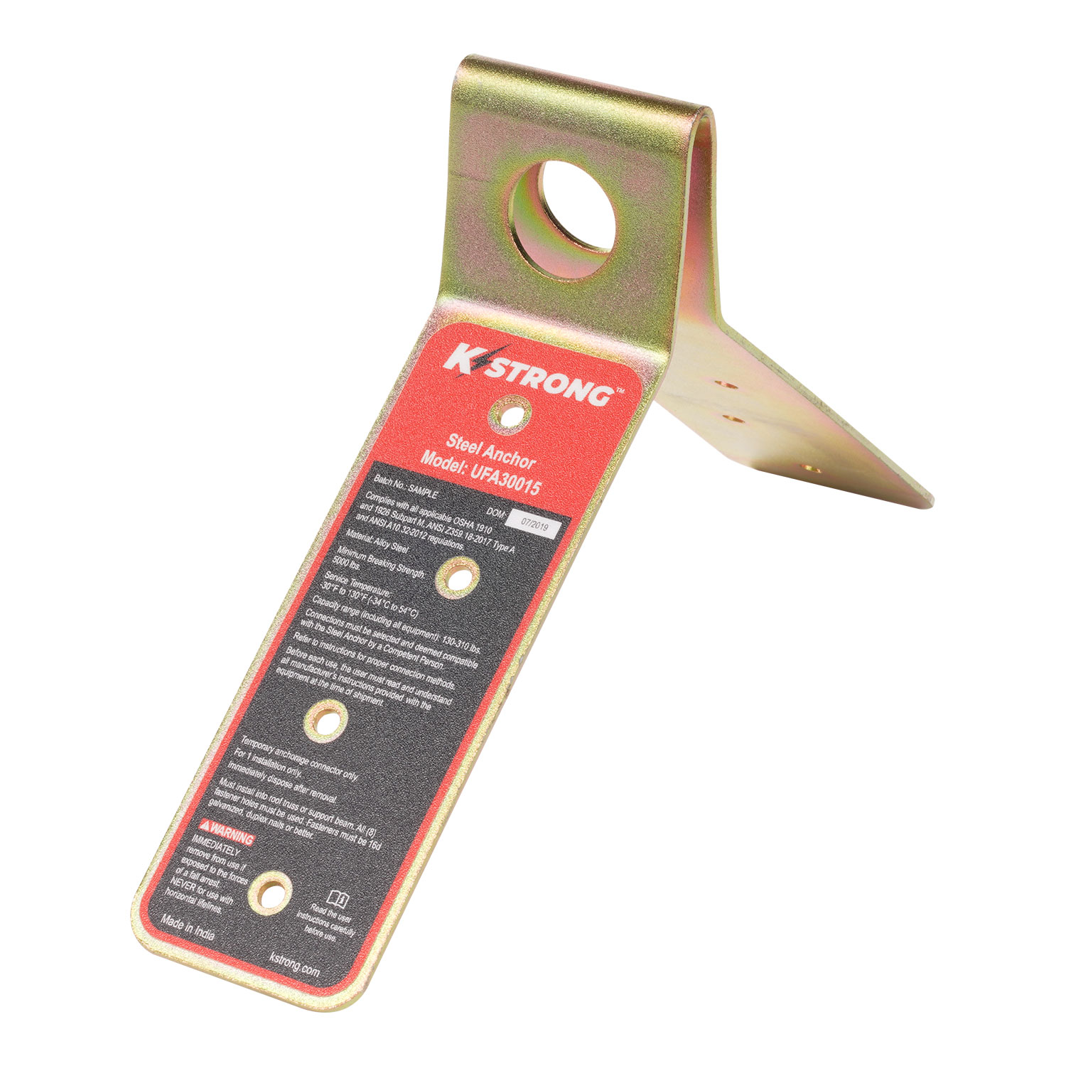 KStrong Steel Roof Safety Anchor | UFA30010 | Buy now!